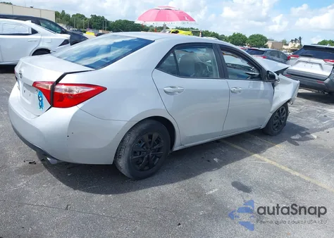 2019 Toyota Corolla L z USA, uszkodzony, nr VIN 2T1BURHE0KC183376